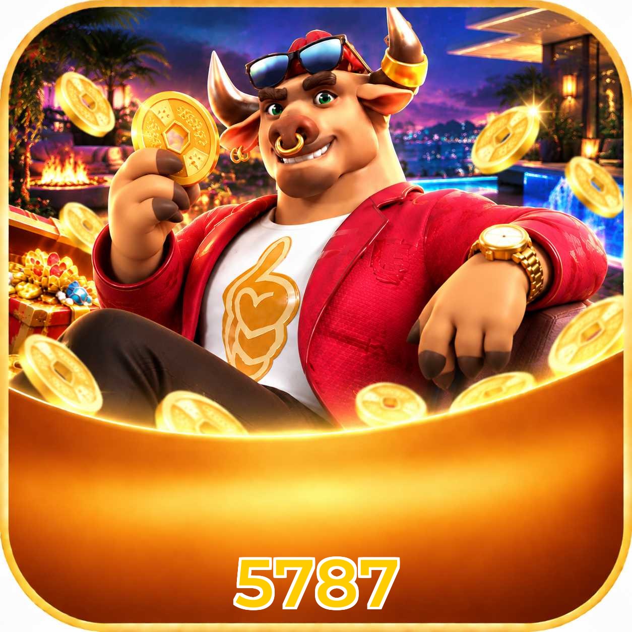 Catálogo de 2.547 jogos da 5787 incluindo Pragmatic Play e Evolution Gaming